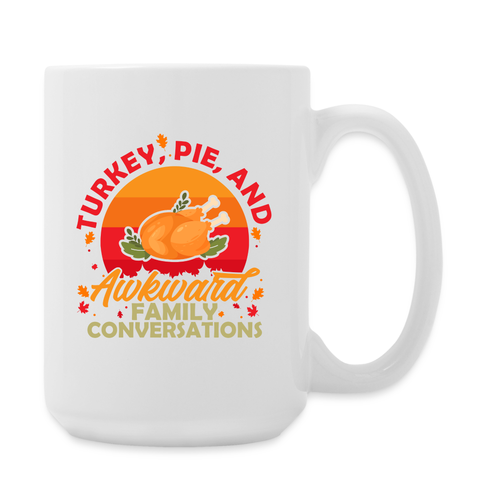 GU 'Turkey and Pie' 15 oz Mug - white