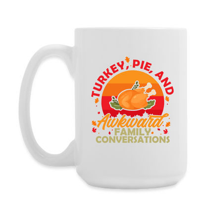 GU 'Turkey and Pie' 15 oz Mug - white