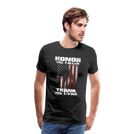 Honor' Unisex Premium T-Shirt - black