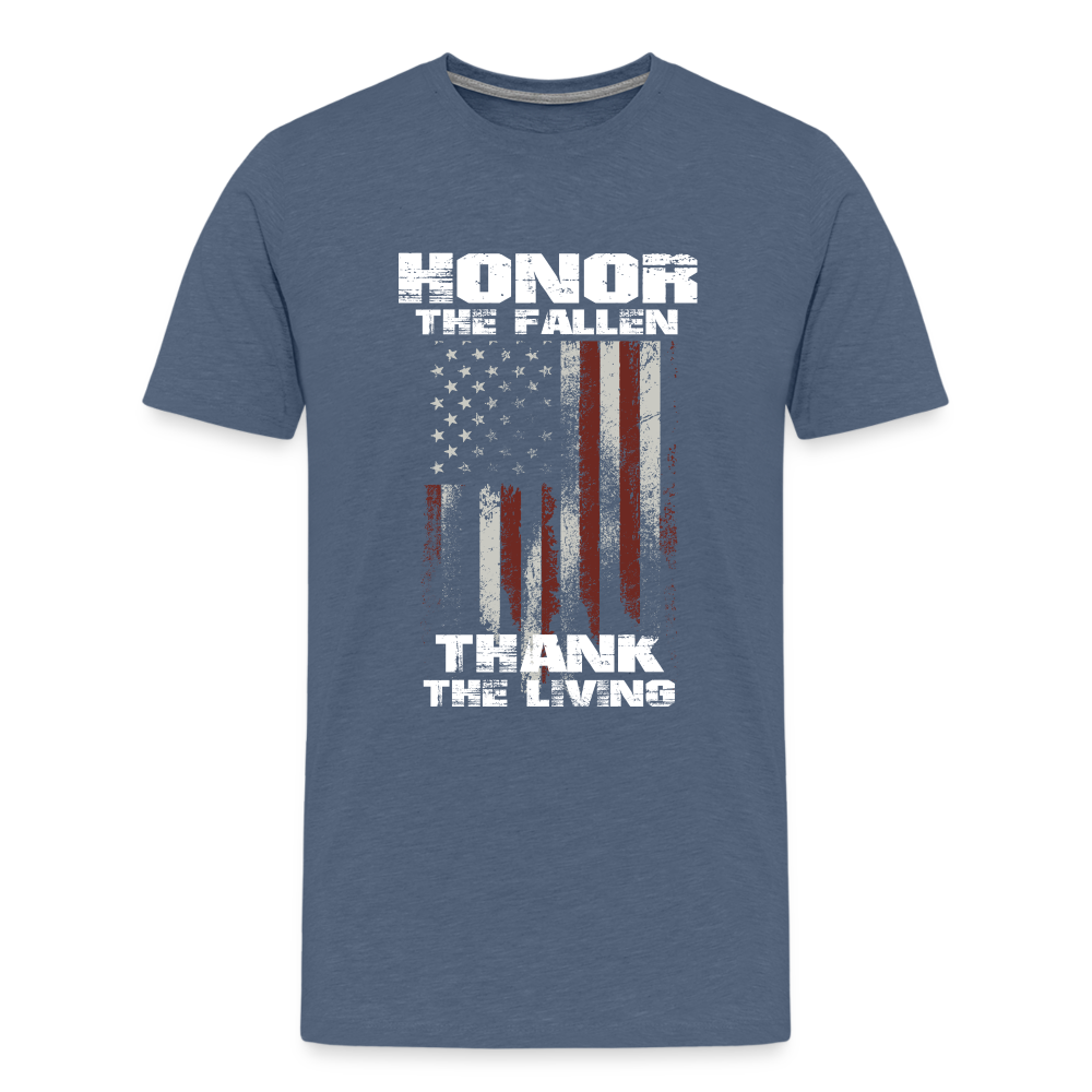 Honor' Unisex Premium T-Shirt - heather blue