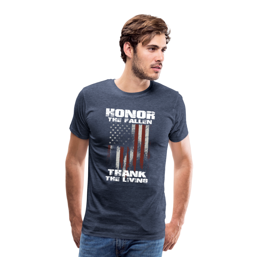 Honor' Unisex Premium T-Shirt - heather blue