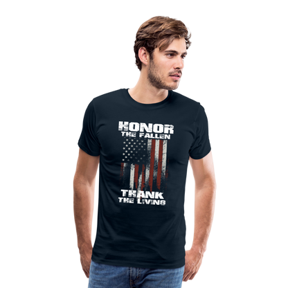 Honor' Unisex Premium T-Shirt - deep navy