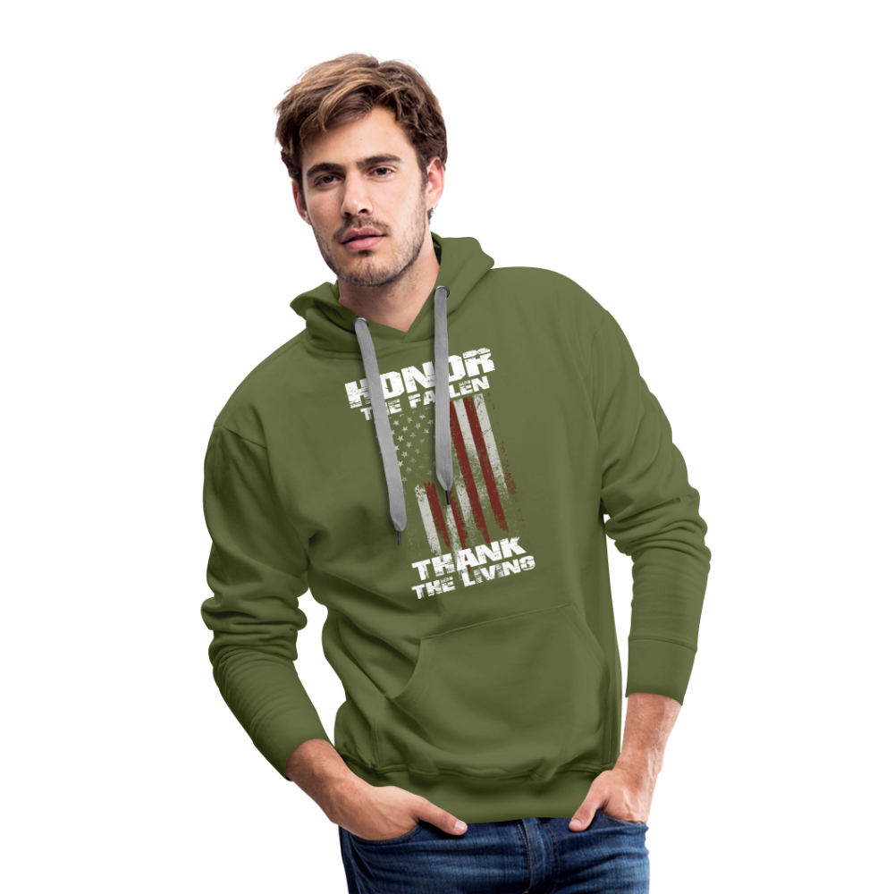 GU 'Honor' Unisex Premium Hoodie - olive green