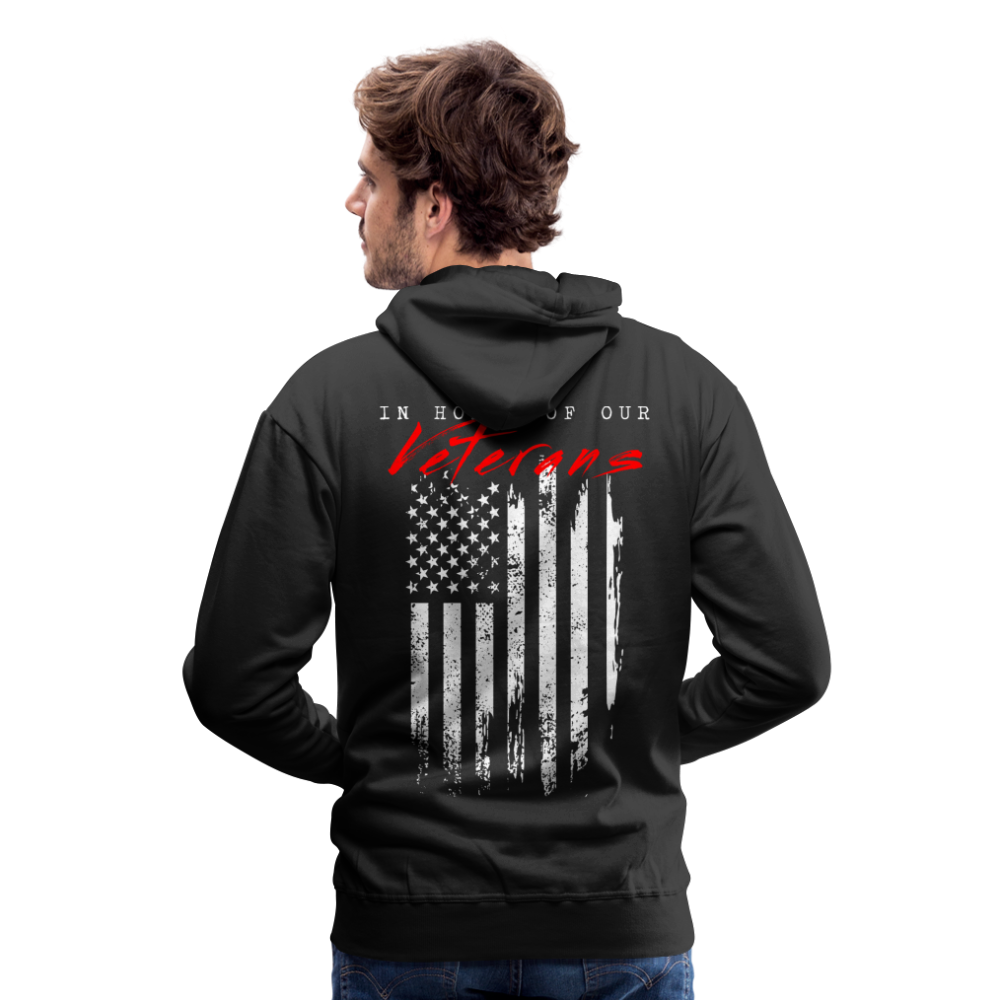 GU 'In Honor of Veterans' Unisex Premium Hoodie - black