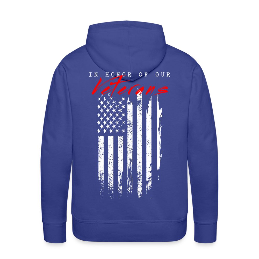 GU 'In Honor of Veterans' Unisex Premium Hoodie - royal blue