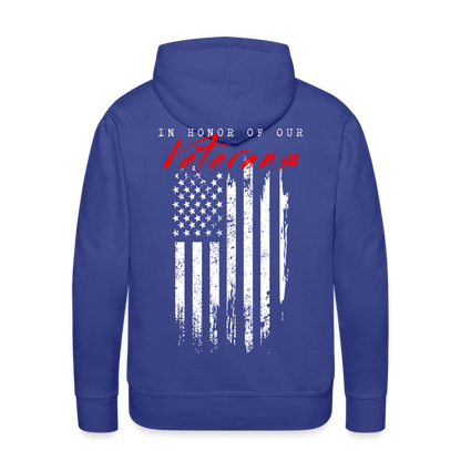 GU 'In Honor of Veterans' Unisex Premium Hoodie - royal blue