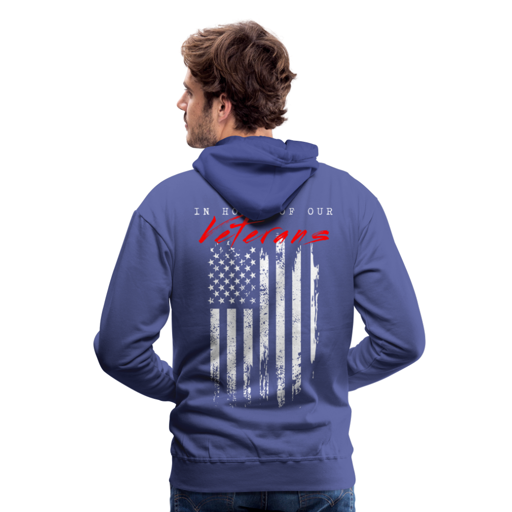 GU 'In Honor of Veterans' Unisex Premium Hoodie - royal blue