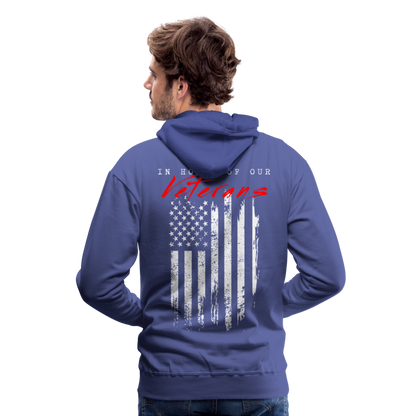 GU 'In Honor of Veterans' Unisex Premium Hoodie - royal blue