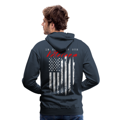 GU 'In Honor of Veterans' Unisex Premium Hoodie - navy