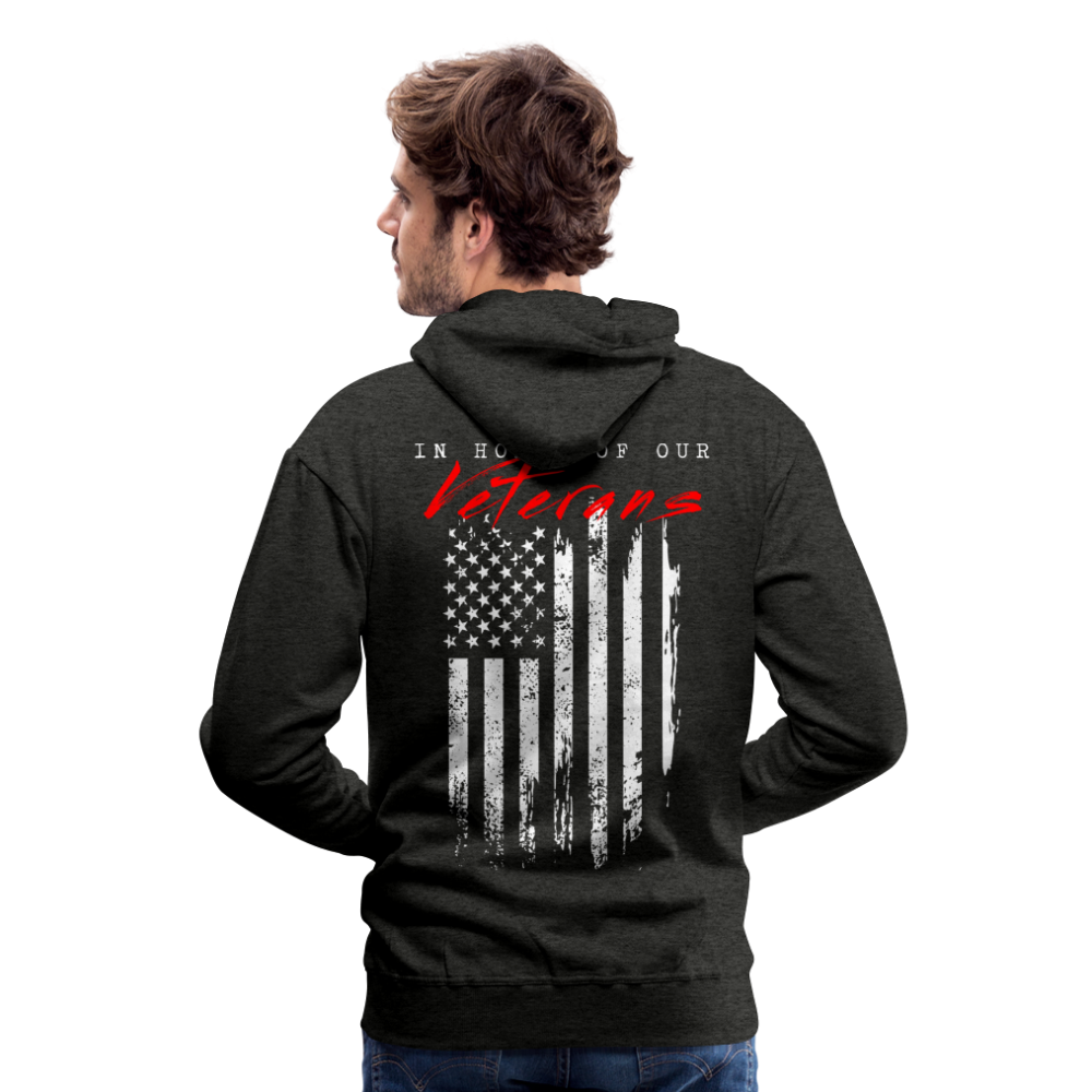 GU 'In Honor of Veterans' Unisex Premium Hoodie - charcoal grey