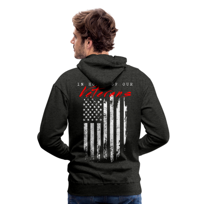 GU 'In Honor of Veterans' Unisex Premium Hoodie - charcoal grey