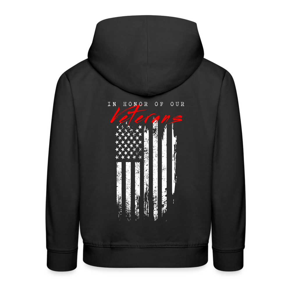 GU 'In Honor of Veterans' Youth Premium Hoodie - black