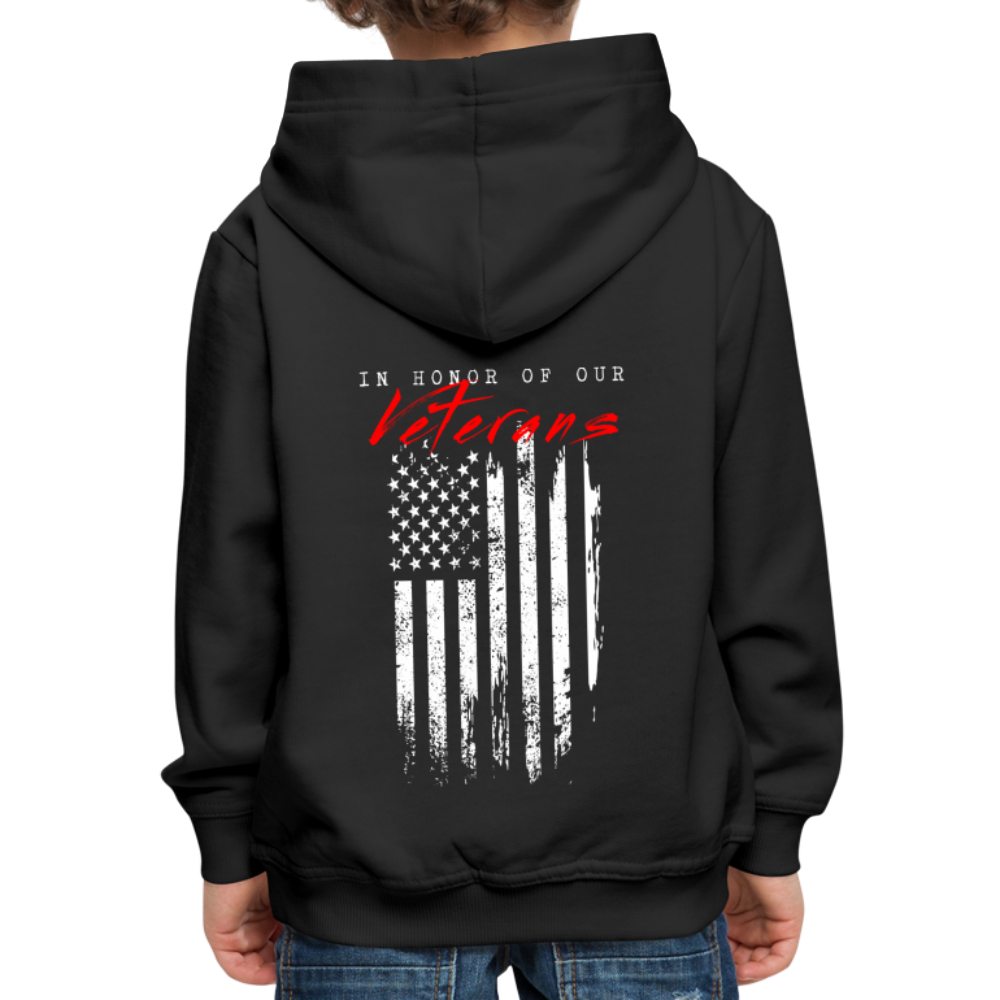 GU 'In Honor of Veterans' Youth Premium Hoodie - black