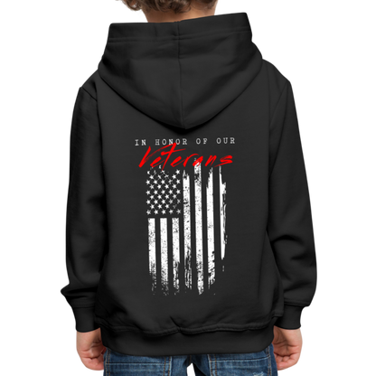 GU 'In Honor of Veterans' Youth Premium Hoodie - black