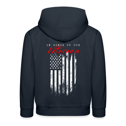 GU 'In Honor of Veterans' Youth Premium Hoodie - navy