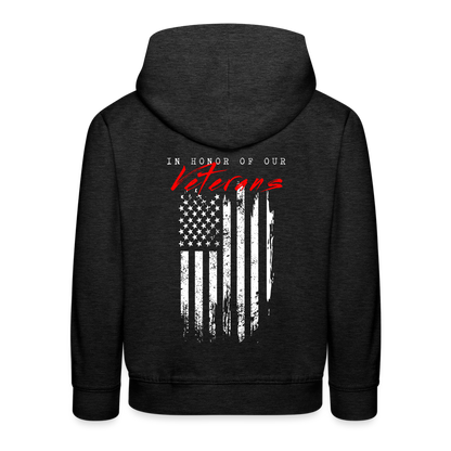 GU 'In Honor of Veterans' Youth Premium Hoodie - charcoal grey