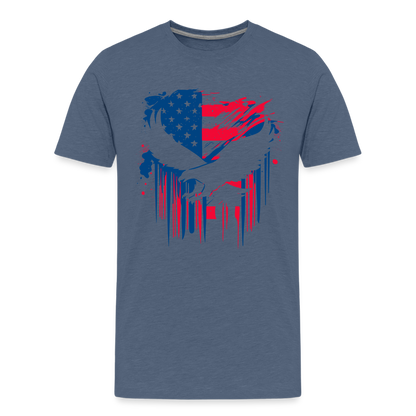 GU 'Eagle' - Colored Youth Premium T-Shirt - heather blue