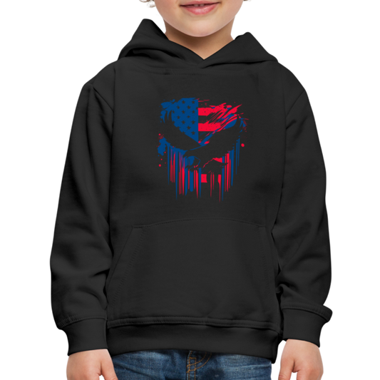 GU 'Eagle' - Colored Youth Premium Hoodie - black