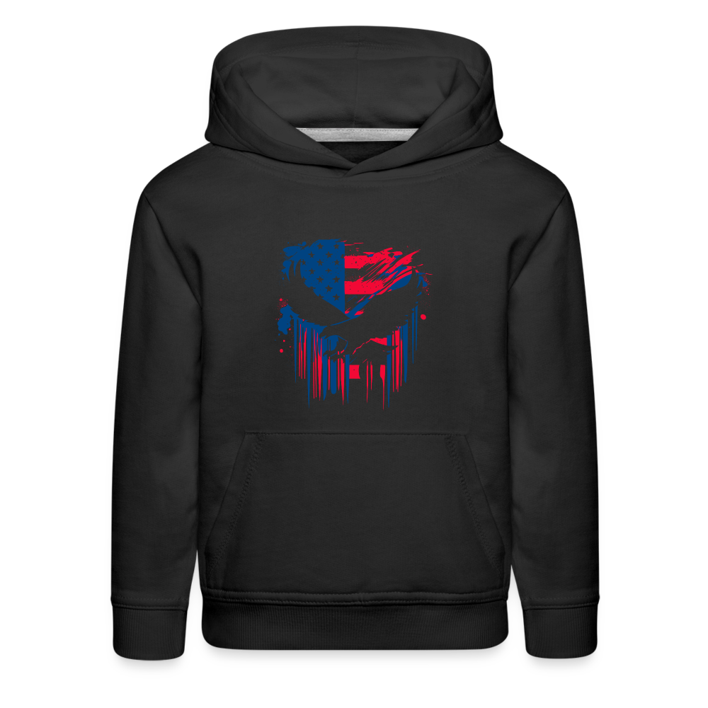 GU 'Eagle' - Colored Youth Premium Hoodie - black