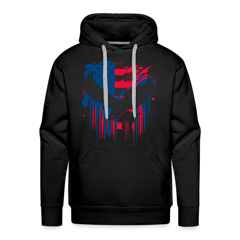 GU 'Eagle' - Colored Unisex Premium Hoodie - black