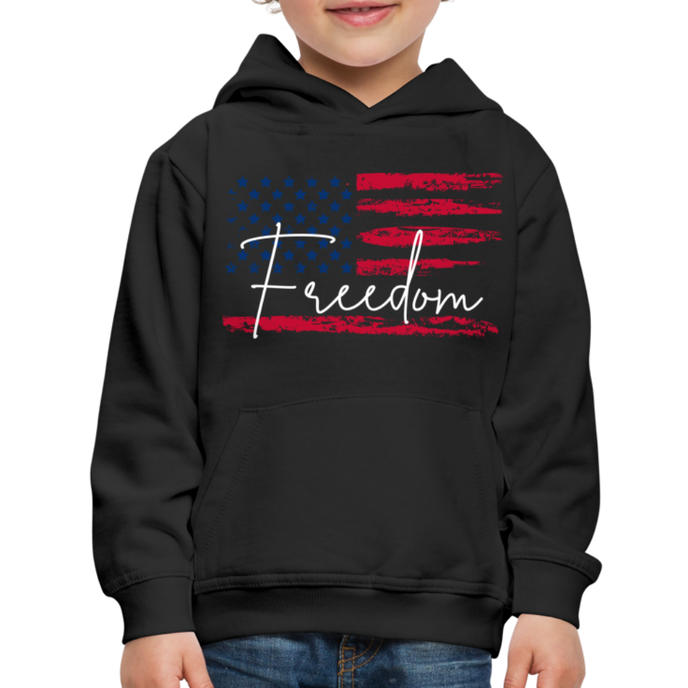 GU 'Freedom' Youth Premium Hoodie - black