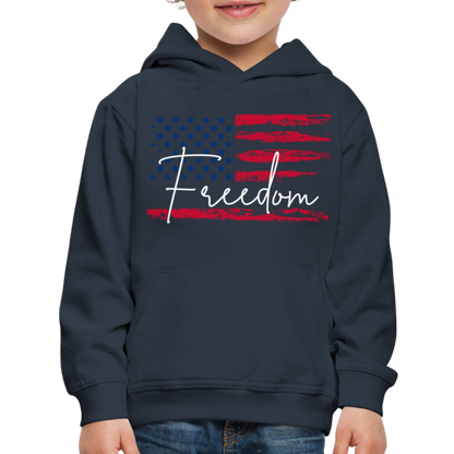 GU 'Freedom' Youth Premium Hoodie - navy