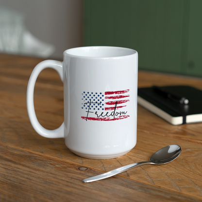 GU 'Freedom' 15 oz Mug - white