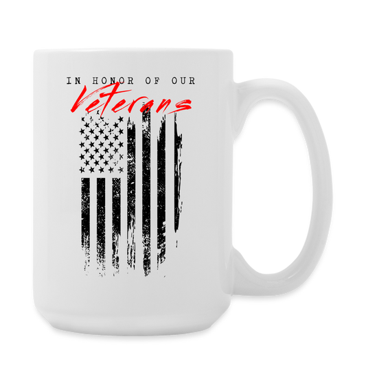 GU 'In Honor of Veterans' 15 oz Mug - white