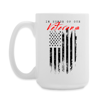 GU 'In Honor of Veterans' 15 oz Mug - white