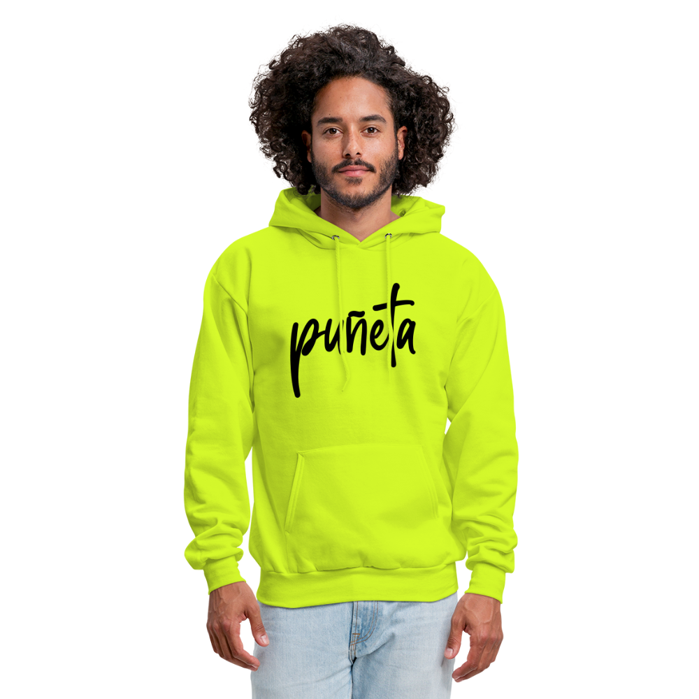 Men's Hoodie - safety green