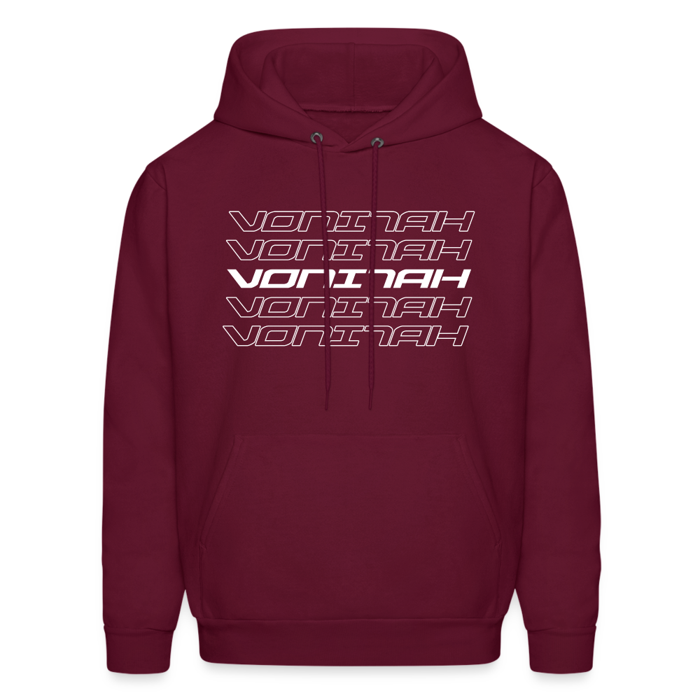 Men's Hoodie - burgundy