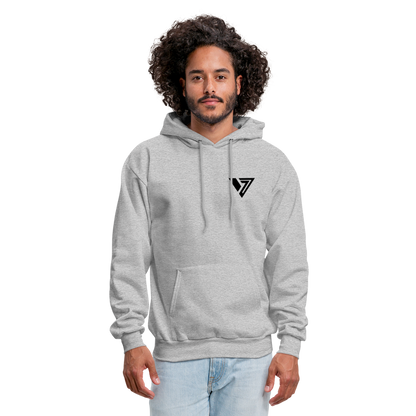 Men's Hoodie - heather gray