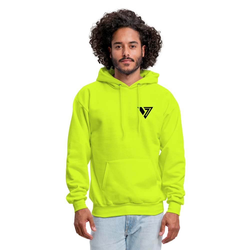 Men's Hoodie - safety green