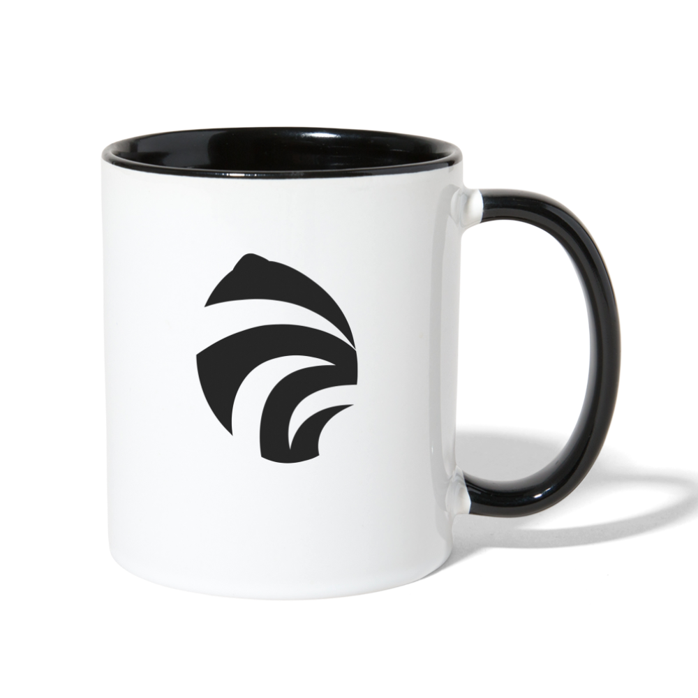 LEM0N Contrast Coffee Mug - white/black