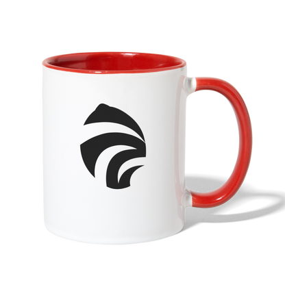 LEM0N Contrast Coffee Mug - white/red