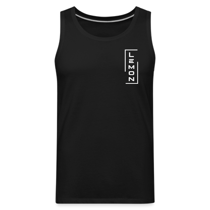 LEM0N Men’s Premium Tank - black