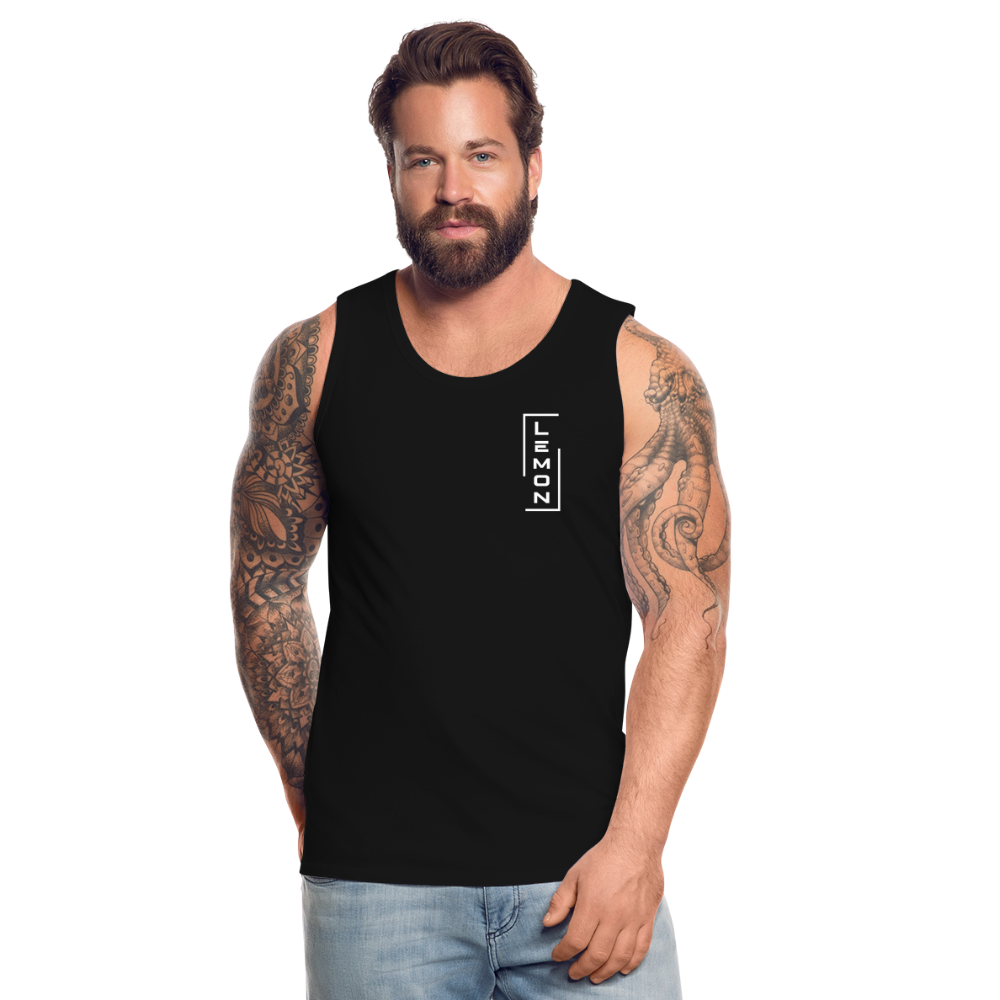 LEM0N Men’s Premium Tank - black