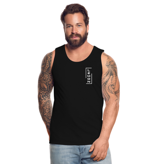 LEM0N Men’s Premium Tank - black