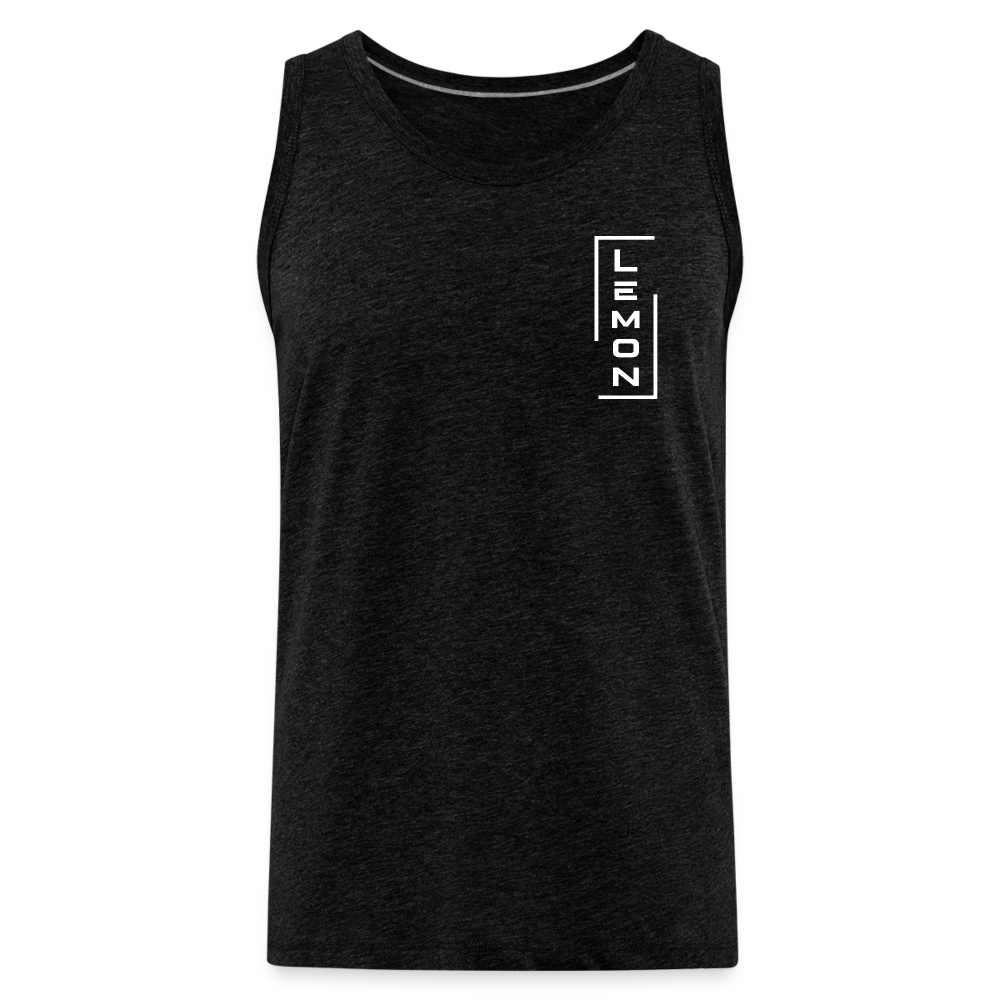 LEM0N Men’s Premium Tank - charcoal grey