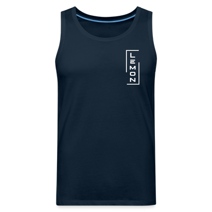 LEM0N Men’s Premium Tank - deep navy