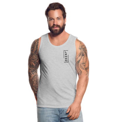 LEM0N Men’s Premium Tank - heather gray