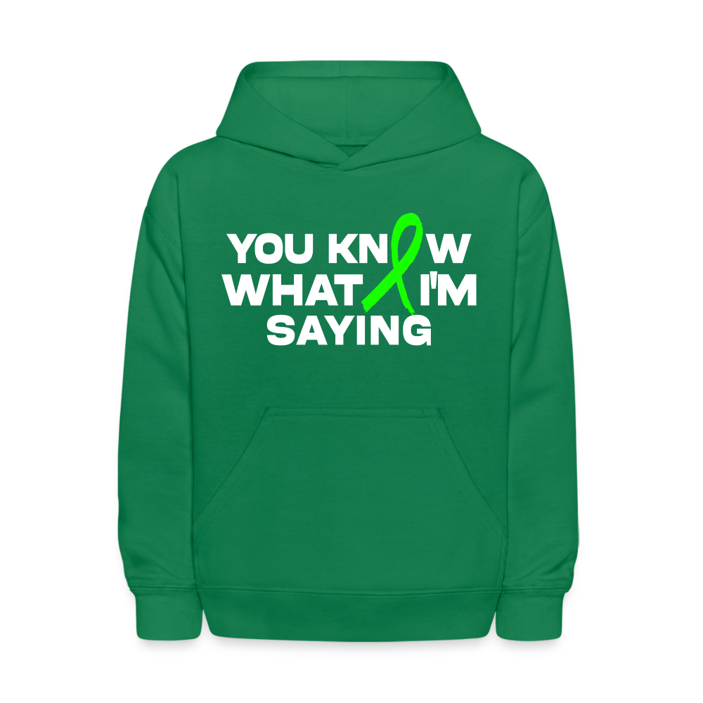 Domin8r Youth Hoodie - kelly green