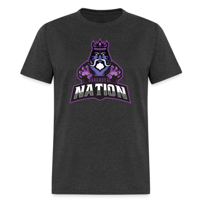 Adult Dark Royal Nation Classic T-Shirt - heather black