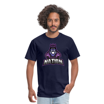 Adult Dark Royal Nation Classic T-Shirt - navy