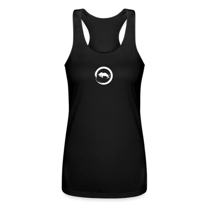 Vex Unchained Women’s 'HERD' Performance Racerback Tank Top - black