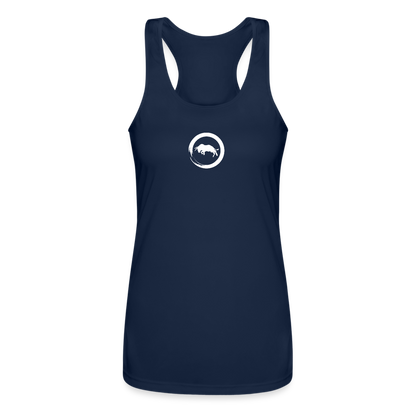 Vex Unchained Women’s 'HERD' Performance Racerback Tank Top - navy