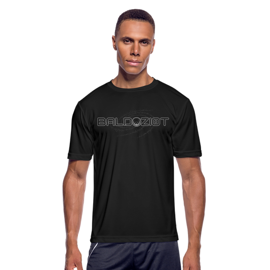 Men’s Baldoziot Moisture Wicking Performance T-Shirt - black