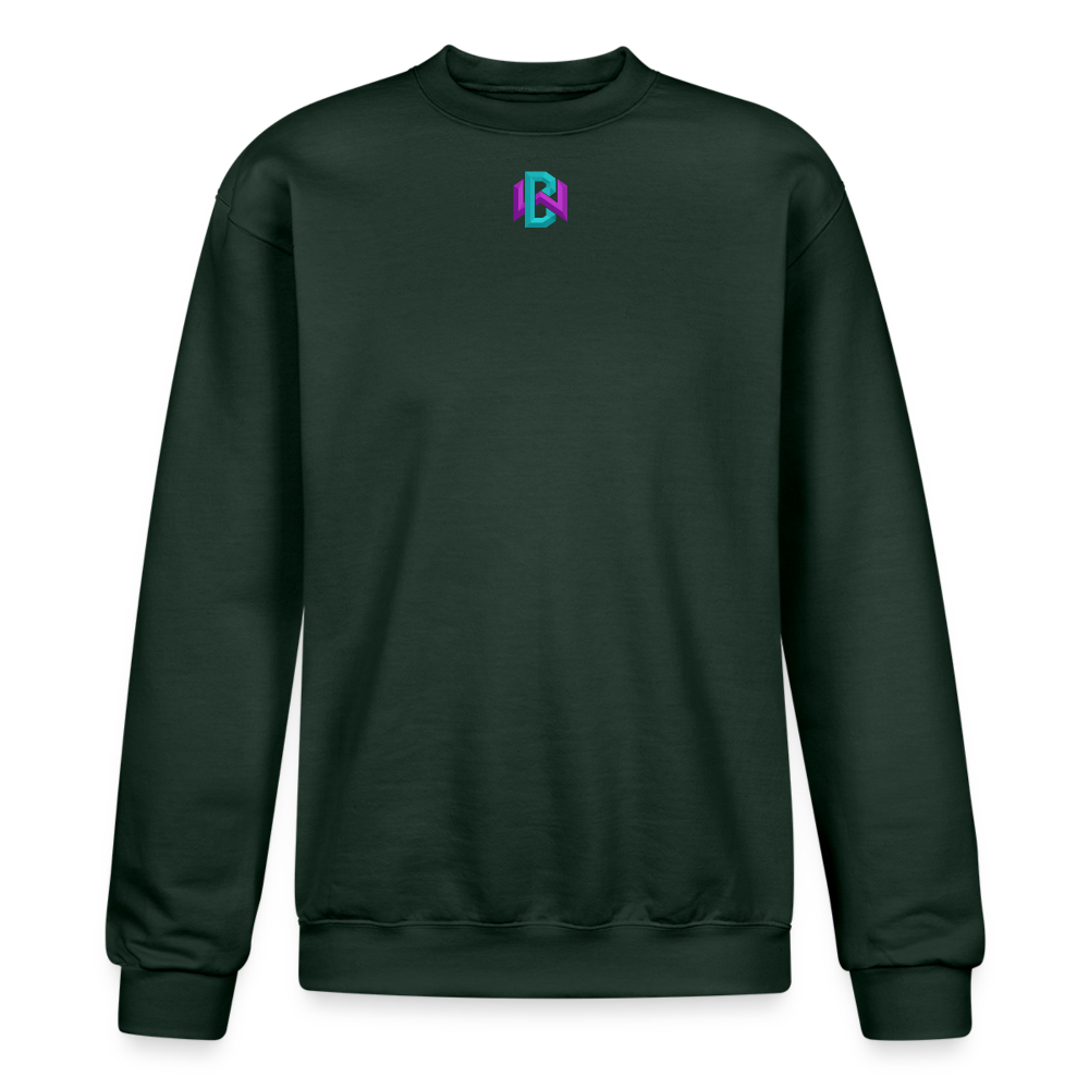 Adult BiohazardWife 'Chemical' Champion Sweatshirt - Dark Green