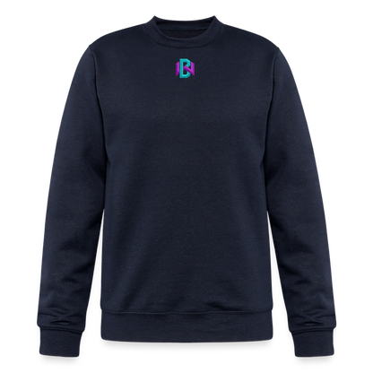 Adult BiohazardWife 'Chemical' Champion Sweatshirt - navy