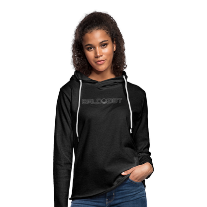 Adult Baldoziot Lightweight Terry Hoodie - charcoal grey